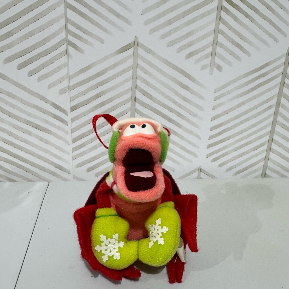 Vintage Disney‎ McDonald's Little Mermaid "SEBASTIAN" CRAB Plush ORNAMENT nib